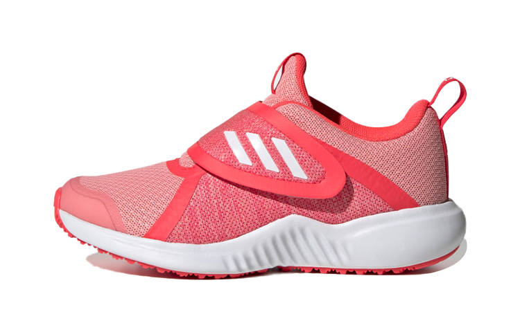 Adidas Adidas Fortarun X Slip Resistant Low top Kids' Running Shoes Pink White Children Aged 3 7 Years Old