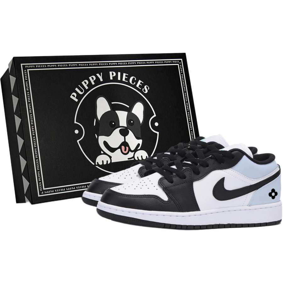 Jordan Jordan Air Jordan 1 Low Leather Low top Children's Basketball Shoes White Teenagers