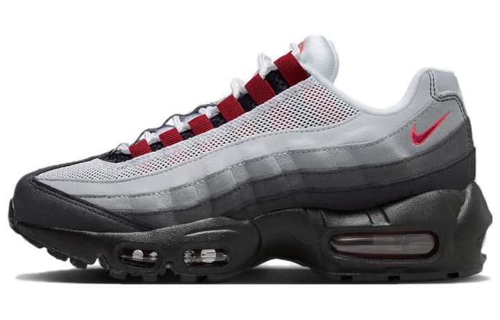 Nike Nike Air Max 95 Cushioning Abrasion Resistant Low top Casual Shoes Black Gray Unisex