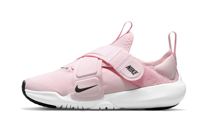 Nike Nike Flex Advance Comfortable Slip Resistant Cushioning Abrasion Resistant Low top Kids' Running Shoes Pink