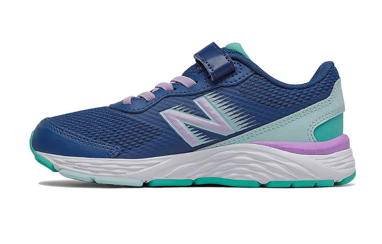 New Balance New Balance Slip Resistant Cushioning Abrasion Resistant Breathable Low top Kids' Running Shoes Blue Kids'