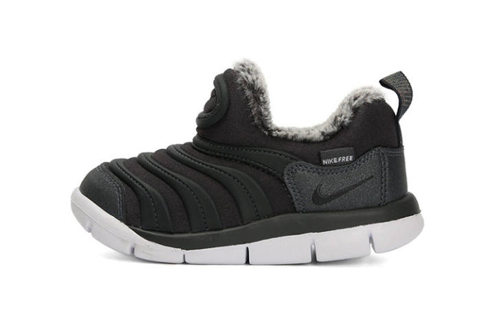 Nike Nike Dynamo Free SE Fleece lined Slip Resistant, Abrasion Resistant, Thermal Low top Caterpillar Black