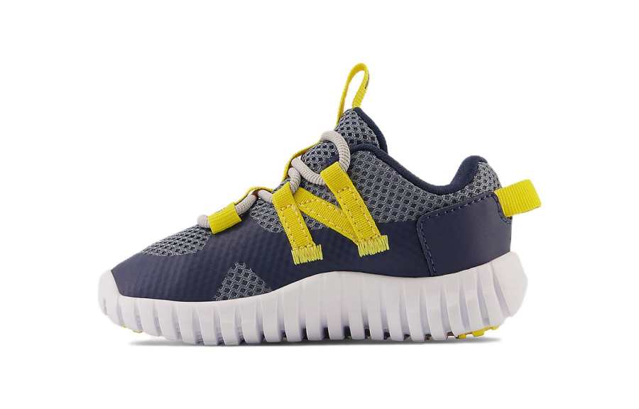 New Balance New Balance NB PLAYGRUV V2 Athleisure Low top Running Shoes Gray Yellow Infant And Toddler