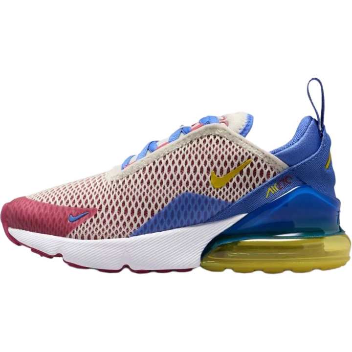 Nike Nike Air Max 270 Kids' Running Shoes White Blue Kids'