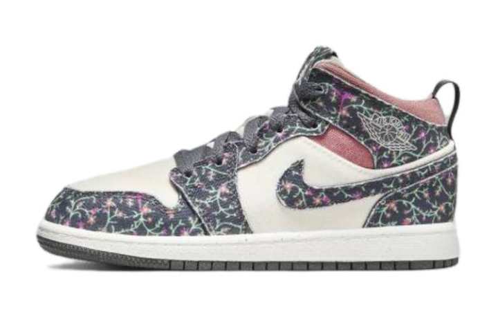 Jordan Jordan Air Jordan 1 Mid SE PS Cushioning Abrasion Resistant Cushioning, Wear Resistant Mid top