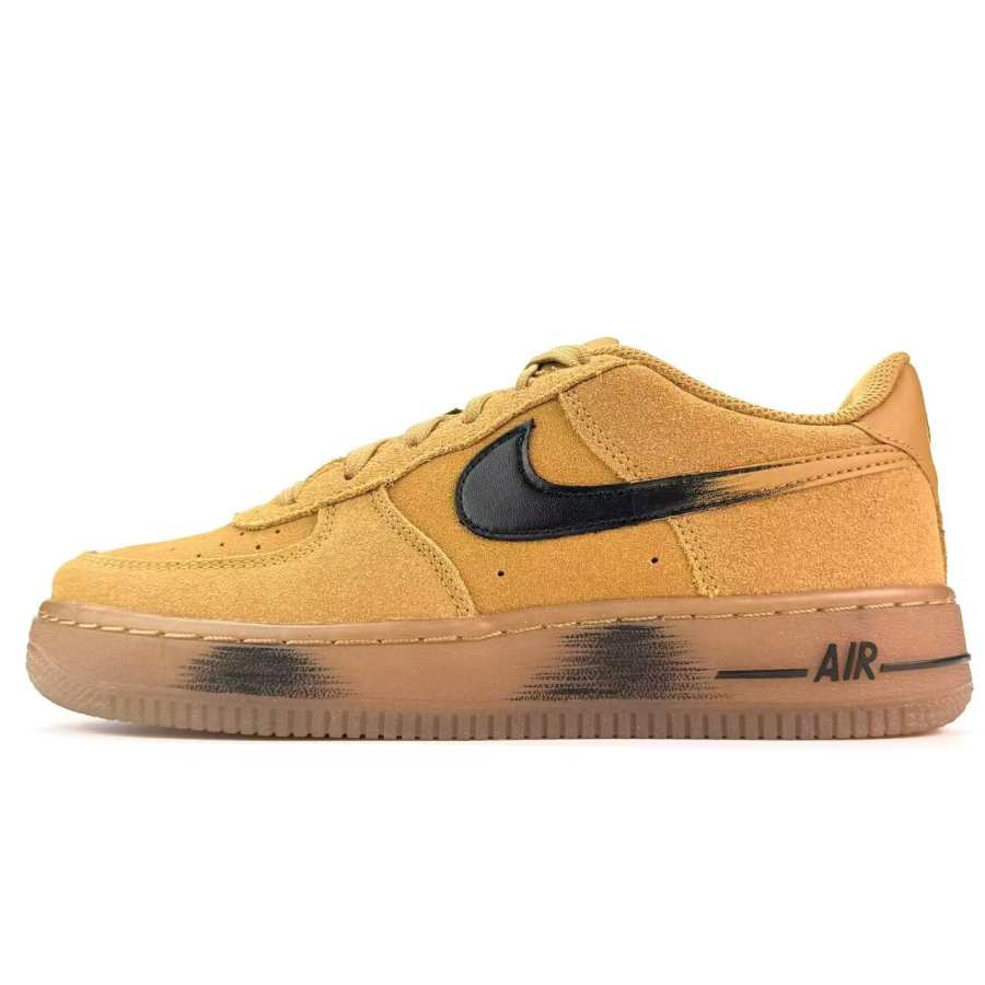 Nike Nike Air Force 1 Abrasion Resistant Slip Resistant Abrasion Resistant Slip Resistant Low top Kids' Skateboarding Shoes