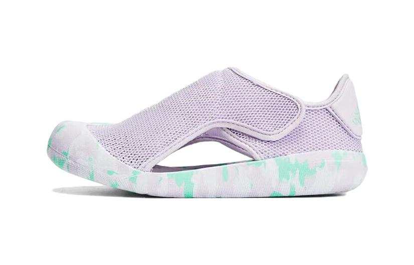 Adidas Adidas Altaventure 2.0 Comfortable Sports Sandals Purple Green Children Aged 3 7 Years Old