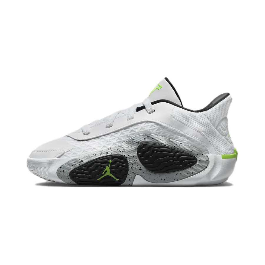 Jordan Jordan Tatum 2 Low top Children's Basketball Shoes White Black Gray Children Aged 3 7 Years Old