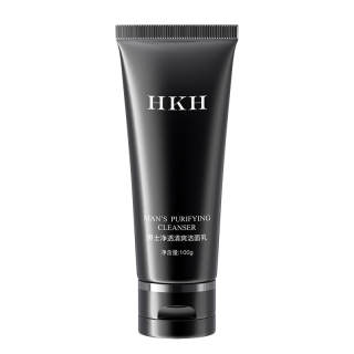 HKH Men's Refreshing Cleanser Lotion Facial Cleansing Milk Moisturizing And Hydrating Oil Control