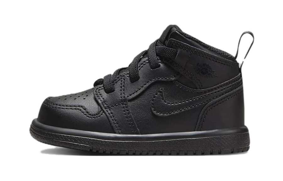 Jordan Jordan Air Jordan 1 Slip Resistant Anti Kick High top Kids' Skateboarding Shoes Black Infant And Toddler