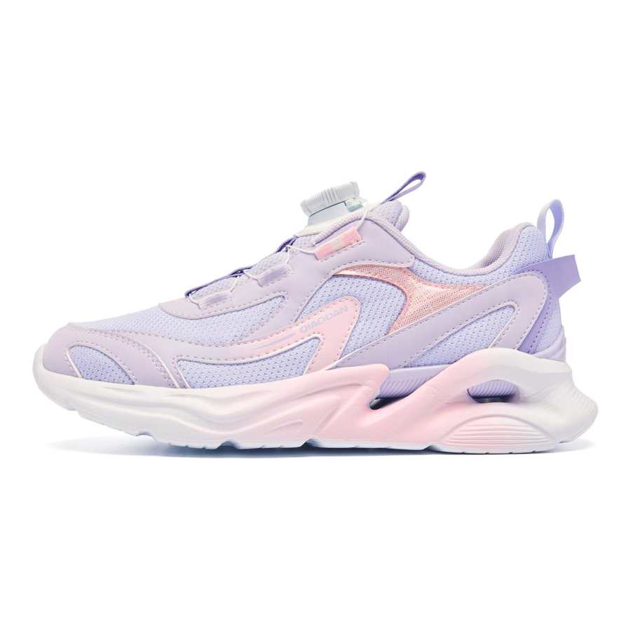 QIAODAN Low top Kids Lifestyle Shoes Purple Pink Teenagers
