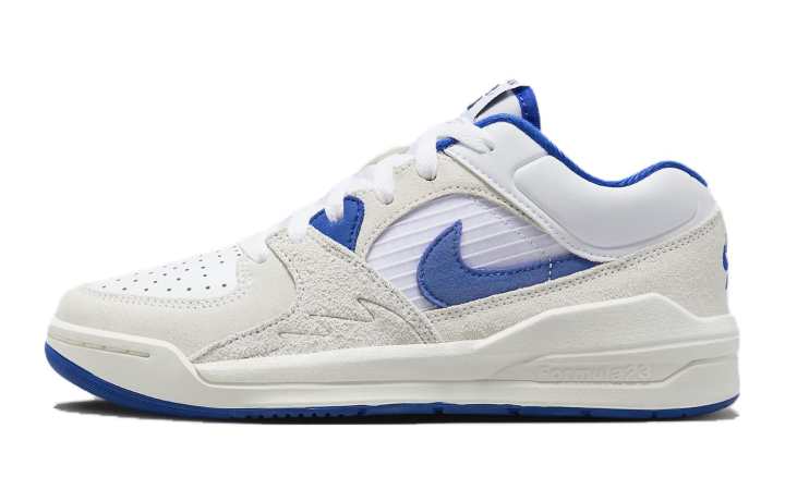 Jordan Jordan Stadium 90 Low top Basketball Shoes White Blue Unisex