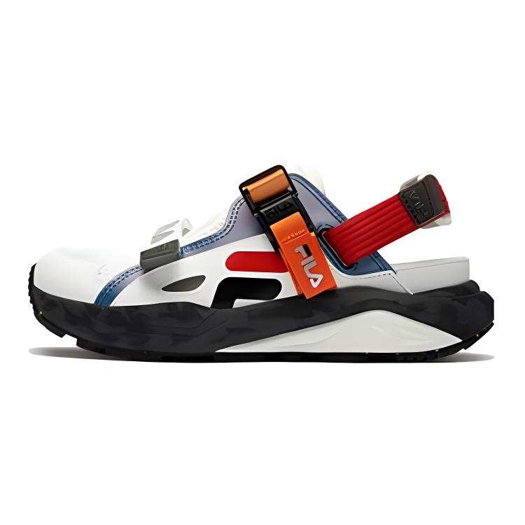 FILA KIDS Mountain Cat Slip Resistant Cushioning Children's Sandals White