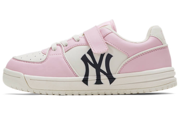 MLB Chunky Liner Anti Kick Abrasion Resistant Anti Kick And Abrasion Resistant Low top Kids' Skateboarding Shoes Pink