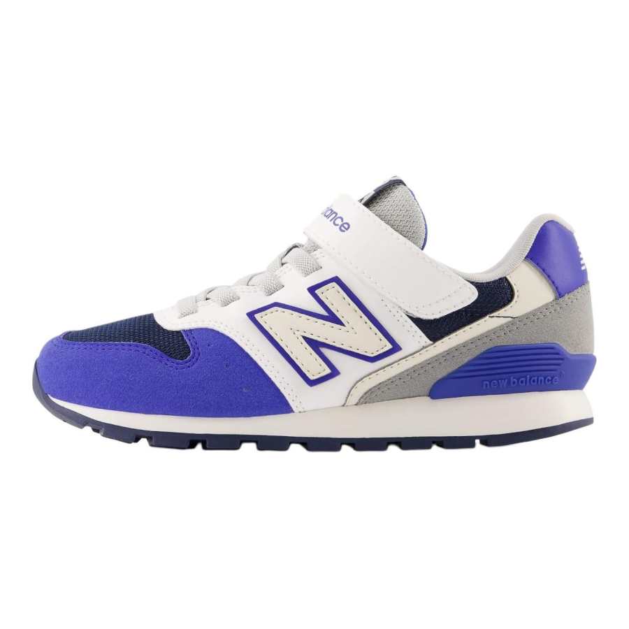 New Balance New Balance NB 996 V3 Comfortable Anti Kick Cushioning Low top Kids' Running Shoes White Blue Gray Kids'