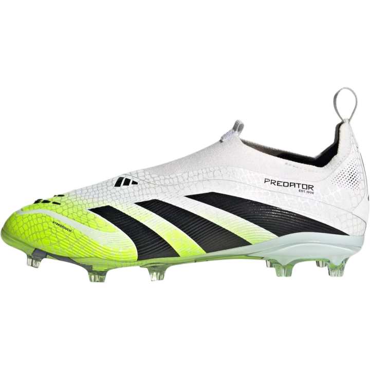Adidas Adidas PREDATOR ELITE Kids' Soccer Shoes Cloud White/Core Black/Light Lemon Kids'