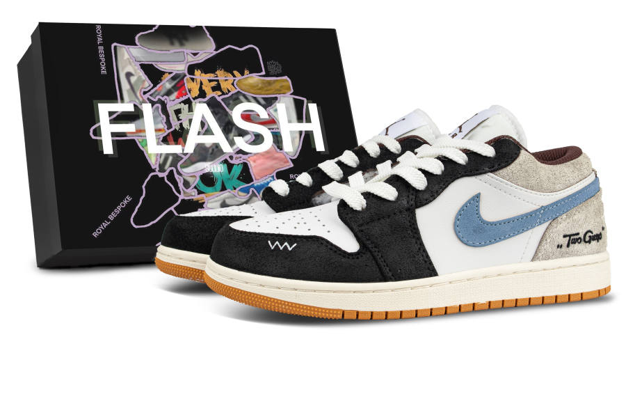 Jordan Jordan Air Jordan 1 Iterative Trendy Style Leather Abrasion Resistant Abrasion Resistant Low top