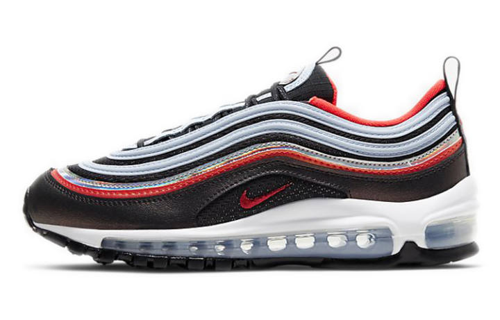 Nike Nike Air Max 97 Off Noir Hydrogen Blue Laser Crimson GS
