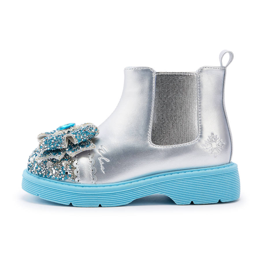 Disney Frozen Winter Fleece Lined Jumilia Rhinestone Princess Slip Resistant Anti Kick Thermal