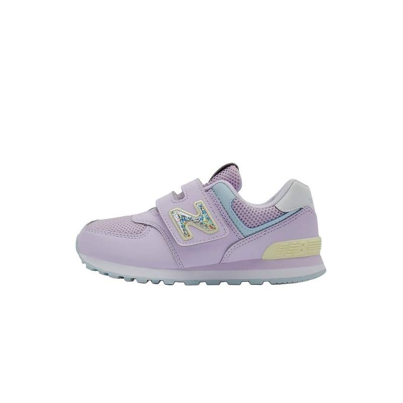 New Balance New Balance NB 574 Synthetic Leather Comfortable Cushioning Abrasion Resistant Breathable Kids Lifestyle Shoes
