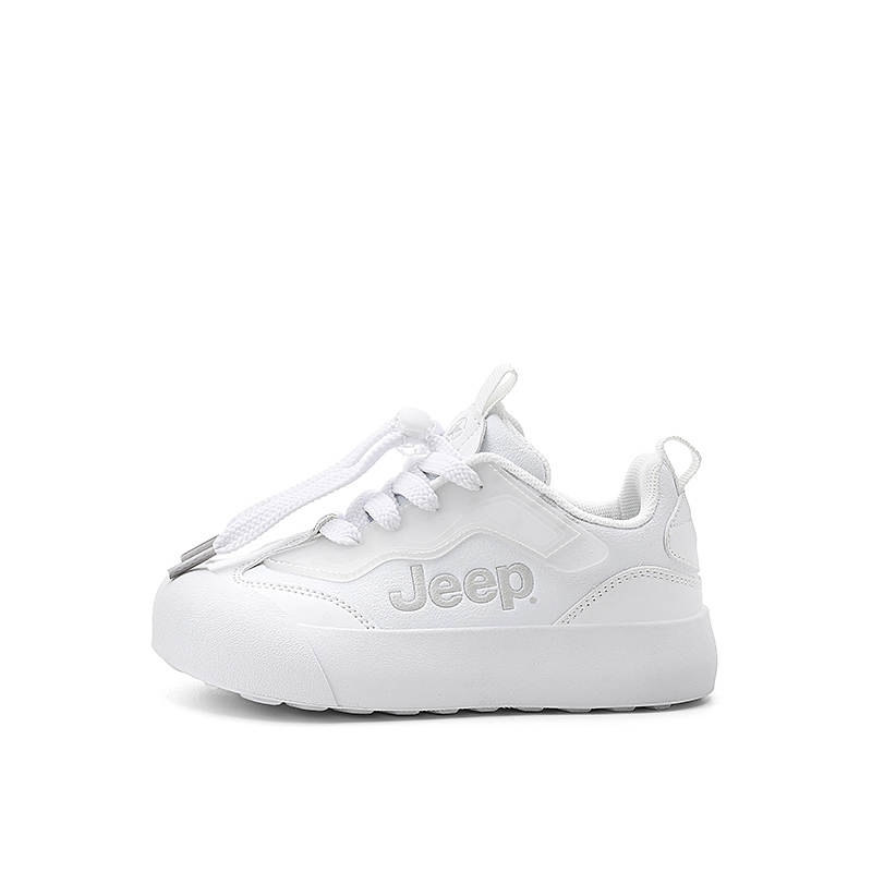 Jeep Casual Kids' Shoes Low top Kids' Skateboarding Shoes White Kids'