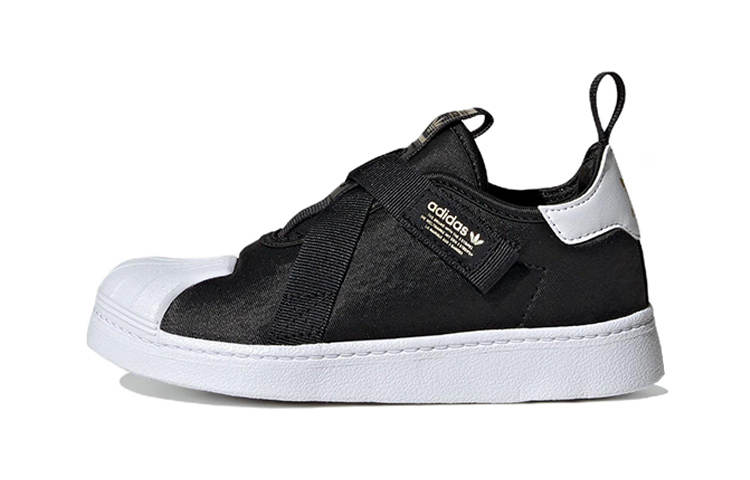 Adidas Originals Adidas Superstar 360 Little Kid 'Black White Gold'