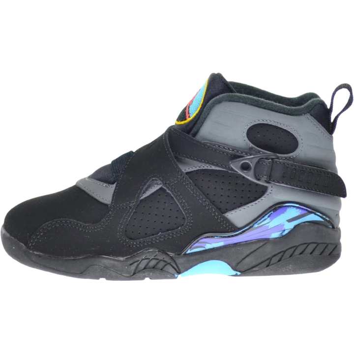 Jordan Jordan Air Jordan 8 Support High top Children's Basketball Shoes Black Children Aged 3 7 Years Old