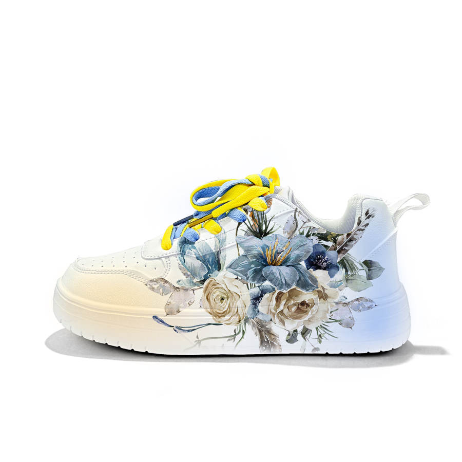 ZUOLENGCHAN Synthetic Leather Lightweight And Breathable Low top Skateboard Shoes Unisex