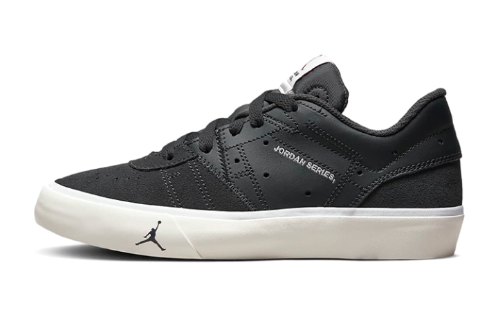 Jordan Jordan Series Leather Low top Skateboard Shoes Black Unisex