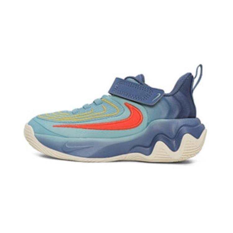 Nike Children Aged 3 7 Years Old Nike Giannis Immortality Abrasion Resistant Rebound Kids Lifestyle Shoes Blue