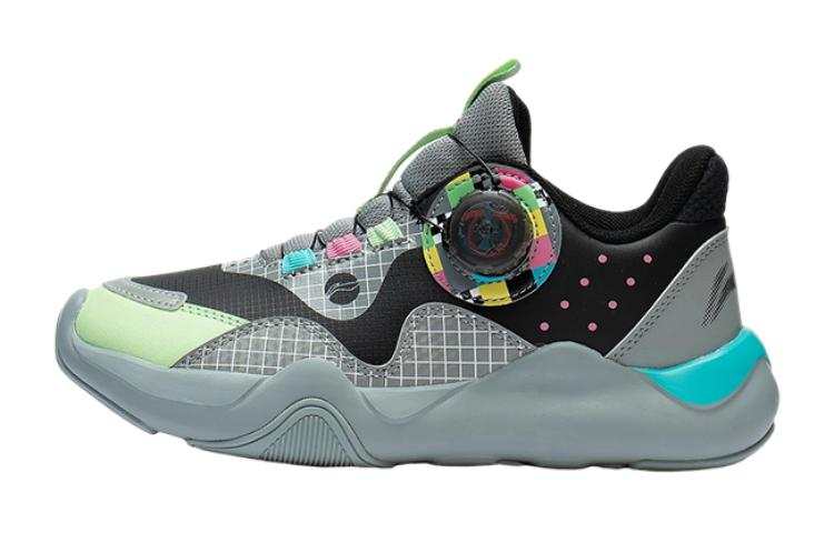 Li-Ning YOUNG Li Ning YOUNG Abrasion Resistant, Breathable, Lightweight Kids Lifestyle Shoes Gray Kids'