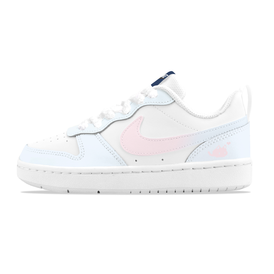 Nike Nike Court Borough Maris Sal Peach Slip Resistant Abrasion Resistant Slip Resistant Abrasion Resistant Low top