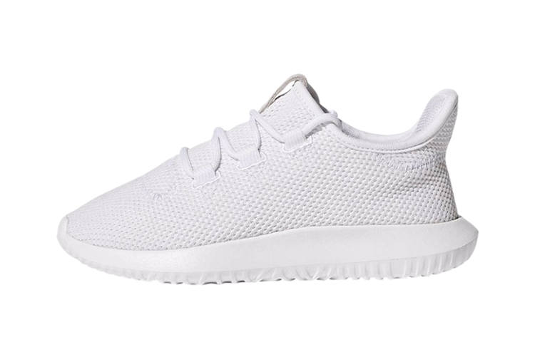 Adidas Originals Tubular Comfortable Abrasion Resistant Kids Lifestyle Shoes White Children Aged 3 7 Years Old