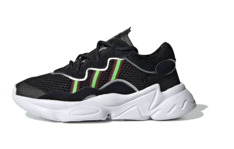Adidas Originals Adidas Ozweego Core Black Solar Green PS
