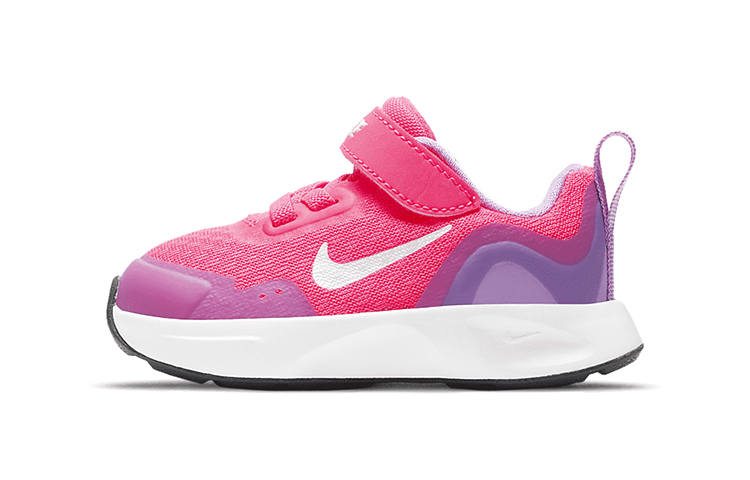 Nike Nike Wearallday Slip Resistant Cushioning Abrasion Resistant Low top Toddler Shoes Pink Purple Infant And Toddler