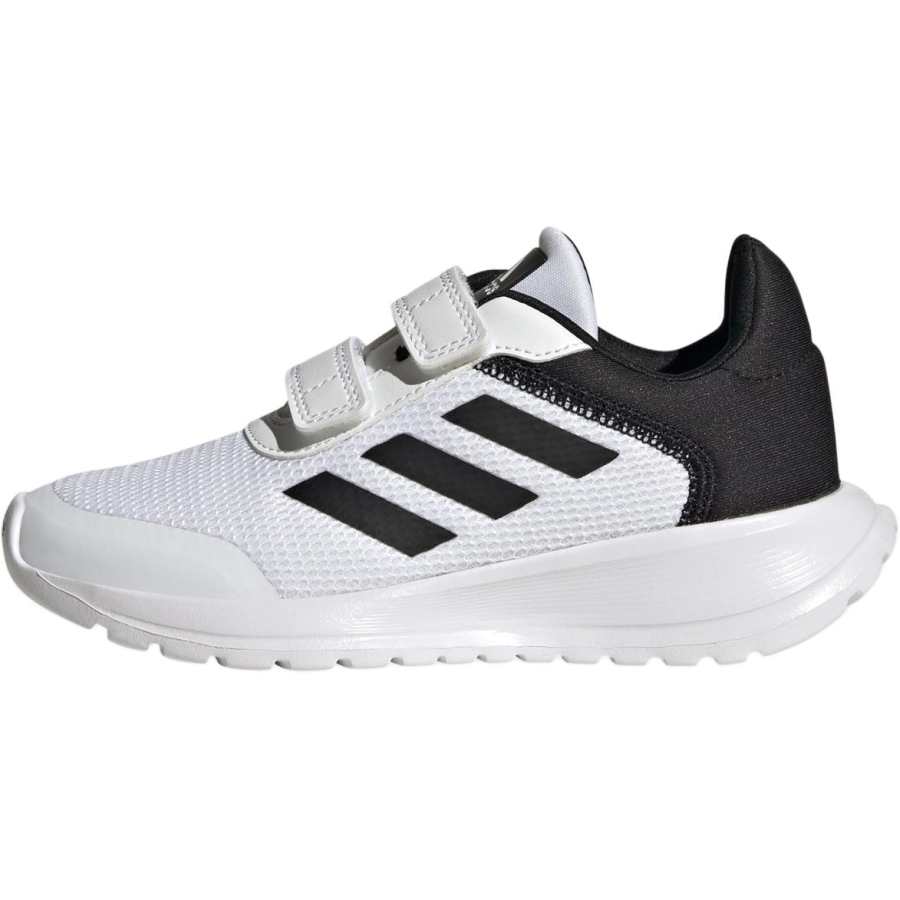 Adidas Adidas Tensaur Abrasion Resistant Low top Kids' Running Shoes White Black Kids'
