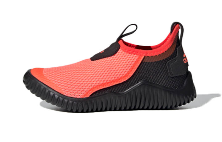 Adidas Adidas Rapidazen Low top Running Shoes Black Orange Children Aged 3 7 Years Old