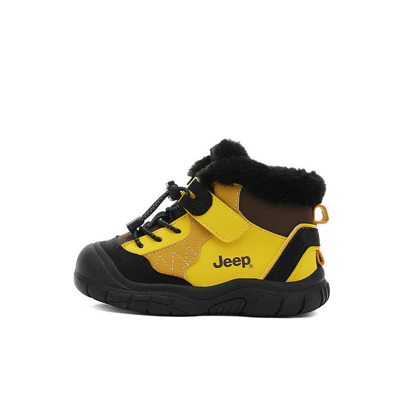 Jeep Slip Resistant, Abrasion Resistant, Thermal Mid top Kids' Snow Boots Children Aged 3 7 Years Old
