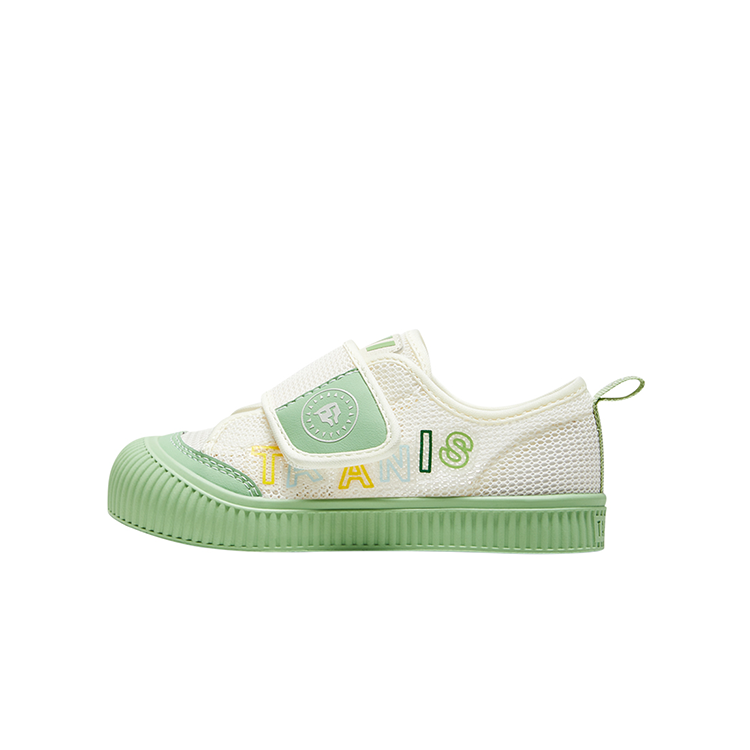 TARANIS Low top Preschool Skateboard Shoes White/Green Kids'