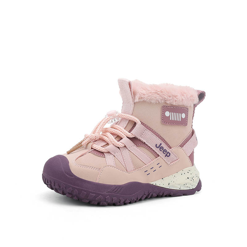 Jeep Anti Kick Abrasion Resistant Waterproof Thermal High top Kids' Boots Kids'