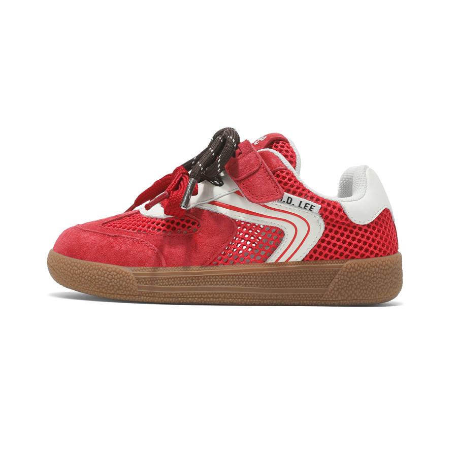 LEE KIDS Low top Skateboard Shoes Red White Kids'