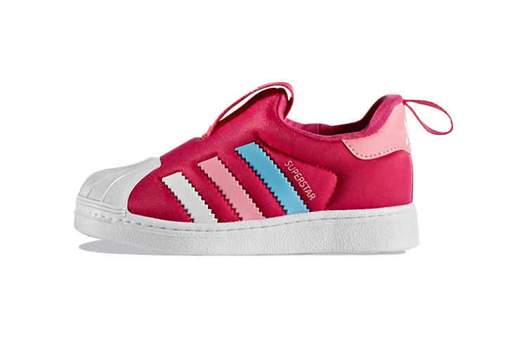 Adidas Originals Superstar 360 I Comfortable Low top Skateboard Shoes Pink Infant And Toddler
