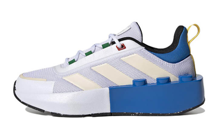 Adidas adidas Tech Runner LEGO X Big Kid 'White Shock Blue'