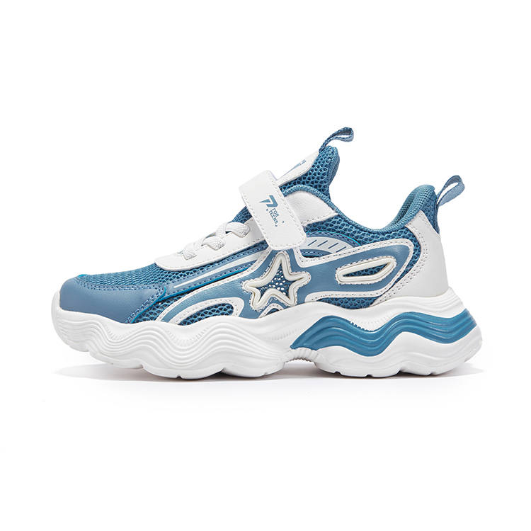 7-PE 7 PE Cushioning Breathable And Quick Dry Cushioning Breathable And Quick Dry Low top Casual Shoes Beige/Gray Blue Kids'