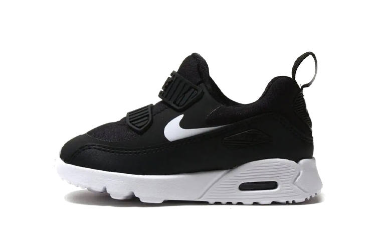 Nike Nike Air Max Tiny 90 Fabric Low top Toddler Shoes Black White Infant And Toddler