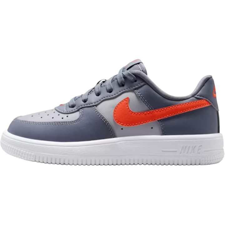 Nike Nike Air Force 1 Low top Kids' Skateboarding Shoes Gray Children Aged 3 7 Years Old
