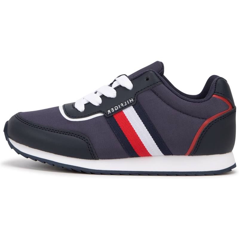 Tommy Hilfiger Slip Resistant Cushioning Kids Lifestyle Shoes Marine Blue Kids'