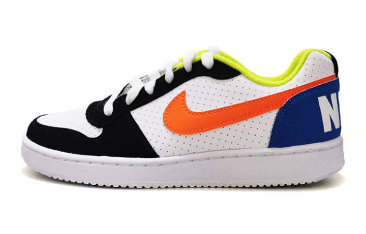 Nike Nike Court Borough Low GS 'Black Orange Blue'