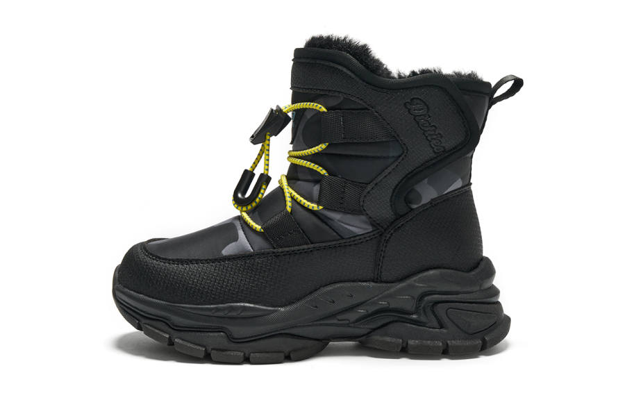 Dickies American Kids' Shoes Fashion Trend Versatile Comfortable Soft Fleece Lined High top Boots Kids'