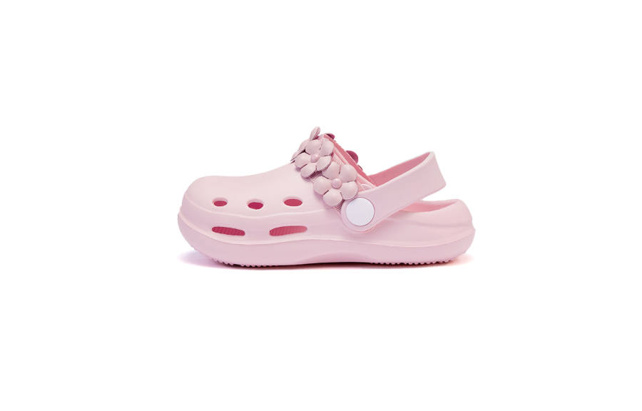 DAVE&BELLA Slip Resistant Anti Kick Abrasion Resistant Breathable Children's Sandals Pink Children Aged 3 7 Years Old